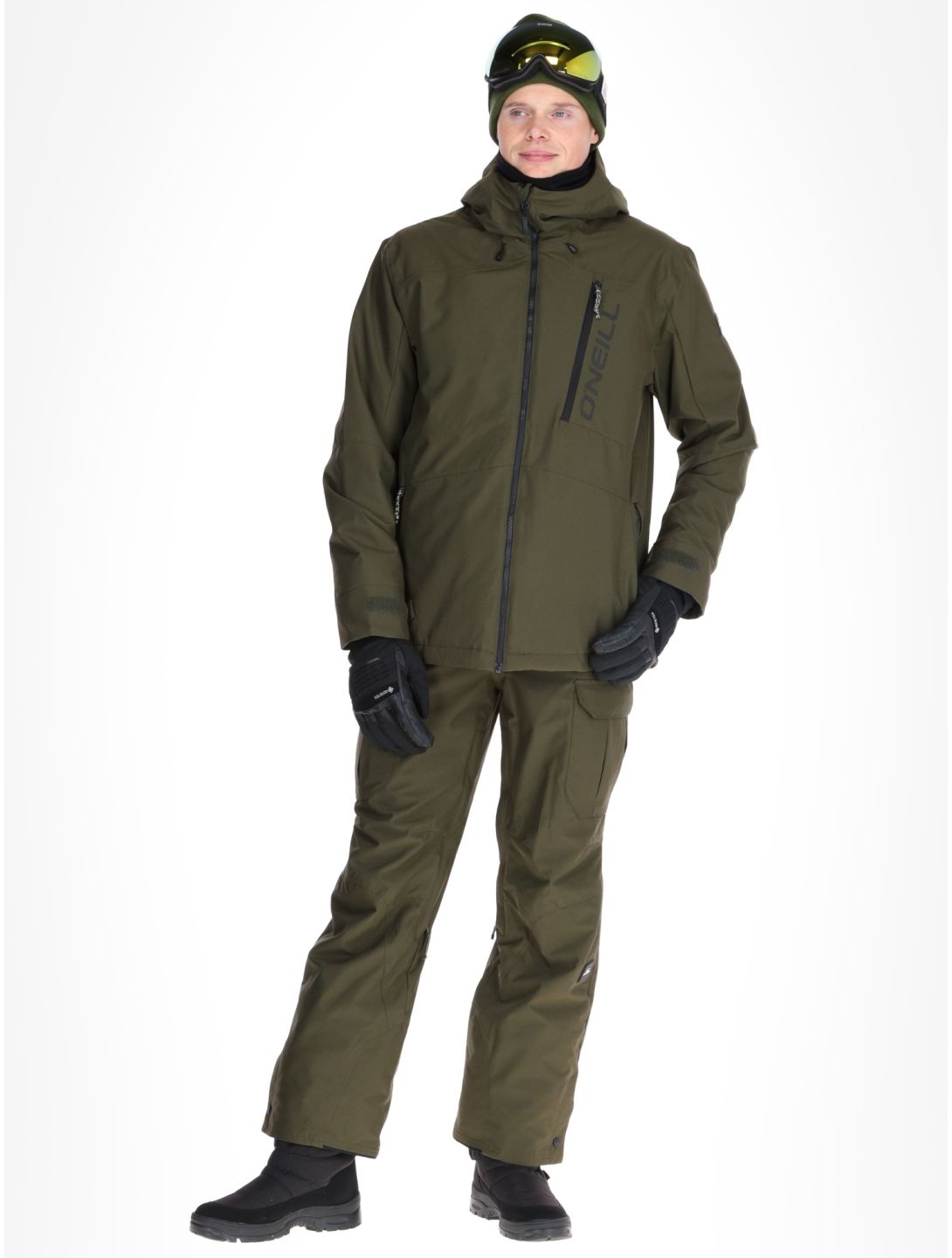 O'Neill, Hammer Snow chaqueta de esquí hombres Forest Night verde 