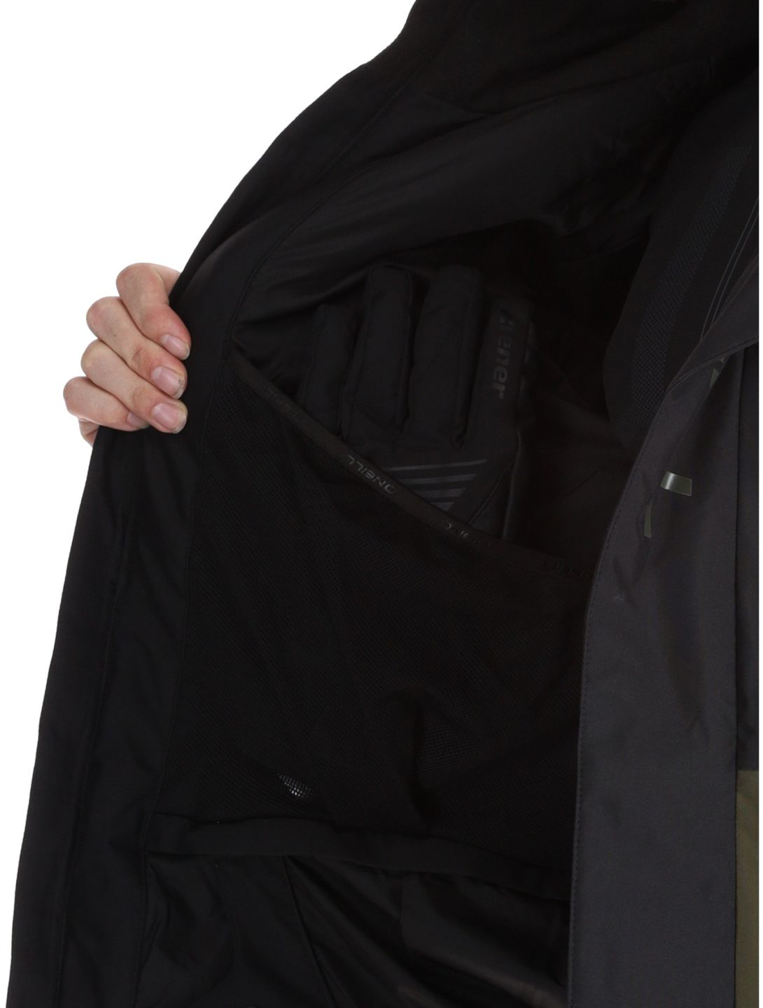 O'Neill, O'Riginals Hybrid chaqueta de esquí hombres Black Out marrón, negro 