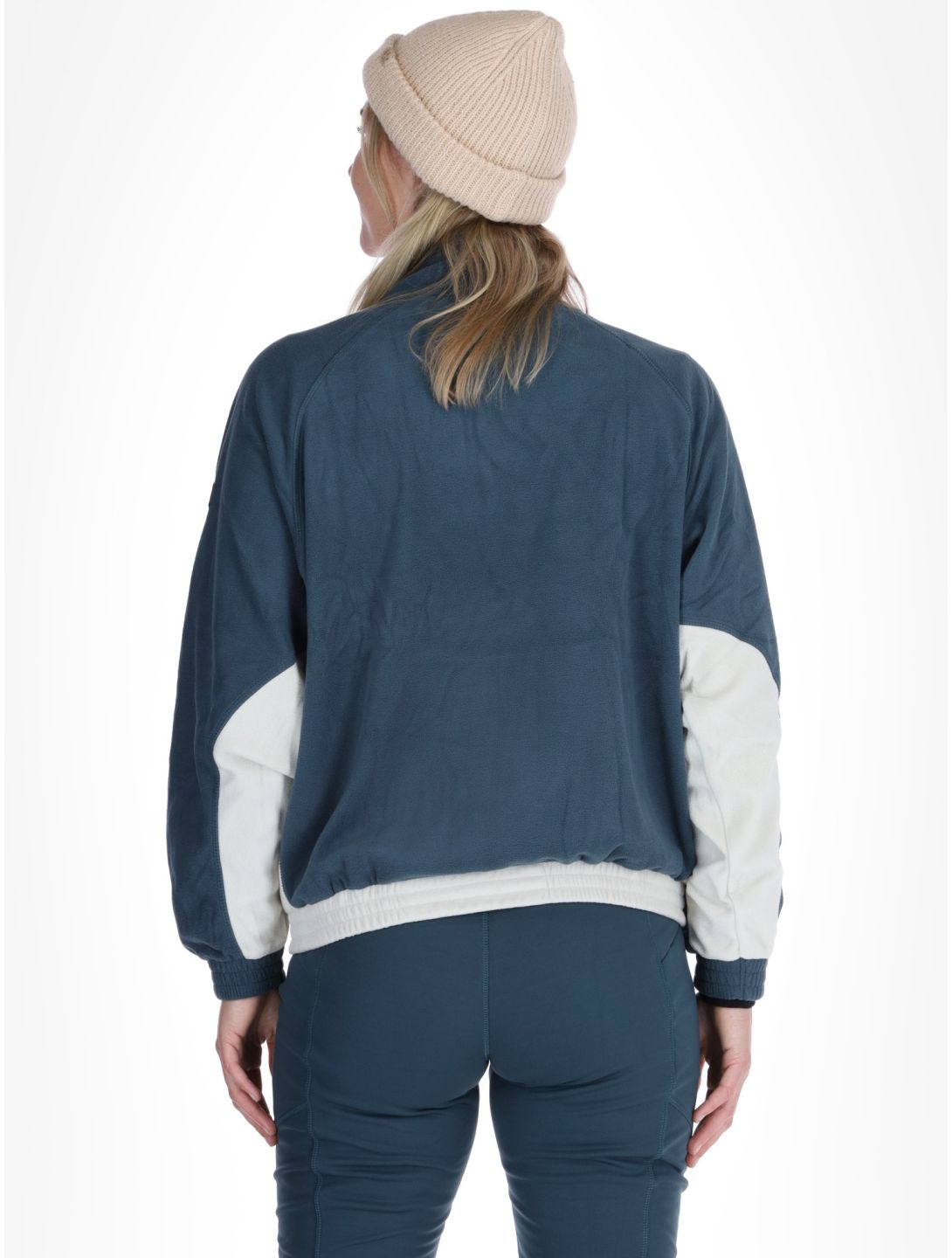 O'Neill, O'riginals Polartec 100HZ sudadera mujeres Alma Steel azul, blanco 