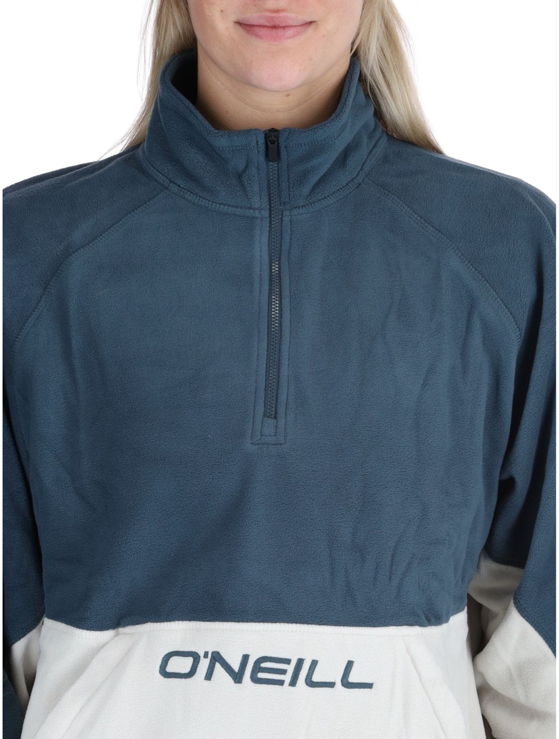 O'Neill, O'riginals Polartec 100HZ sudadera mujeres Alma Steel azul, blanco 