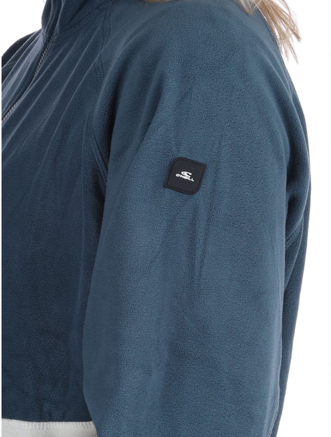 O'Neill, O'riginals Polartec 100HZ sudadera mujeres Alma Steel azul, blanco 