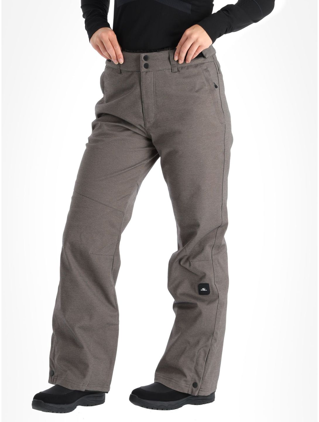 O'Neill, Star Melange pantalones de esquí mujeres Raven gris 