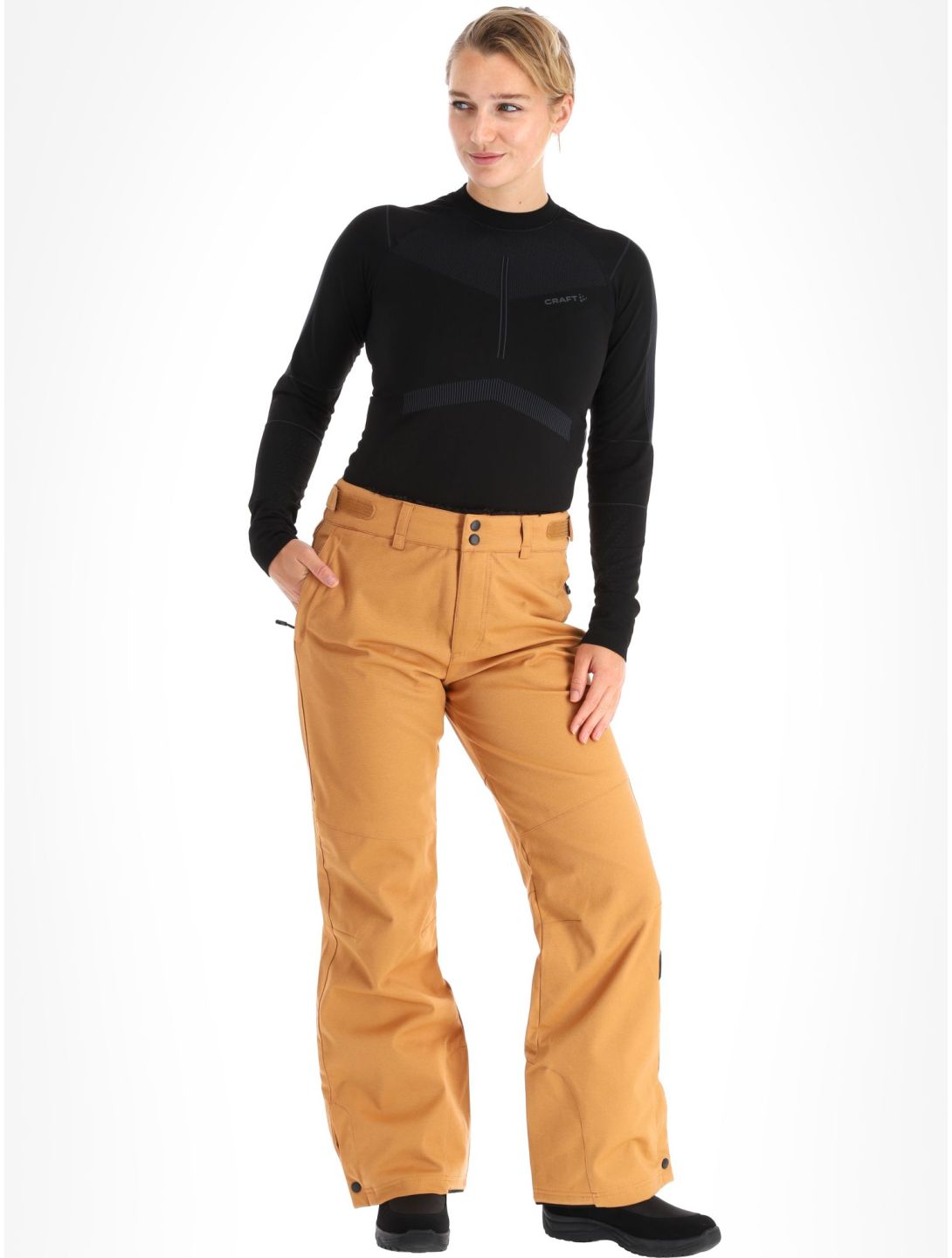 O'Neill, Star Melange pantalones de esquí mujeres Rich Caramel marrón 