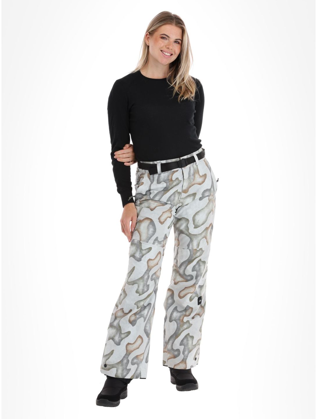 O'Neill, Star Printed pantalones de esquí mujeres Hiker Camo multicolor 