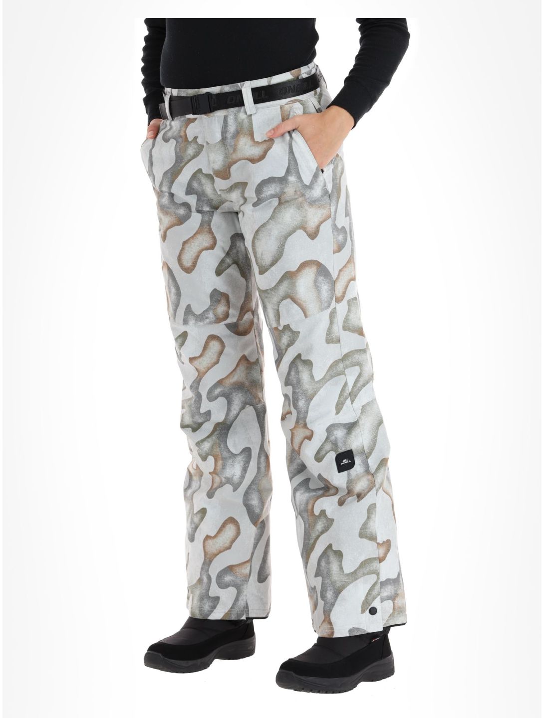 O'Neill, Star Printed pantalones de esquí mujeres Hiker Camo multicolor 