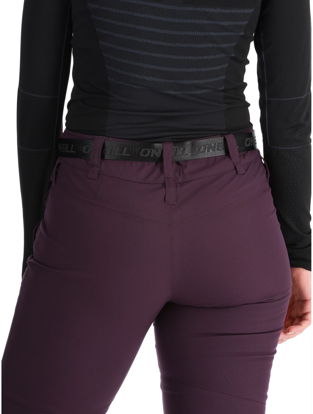 O'Neill, Star Slim Snow pantalones de esquí mujeres Aubergine púrpura 