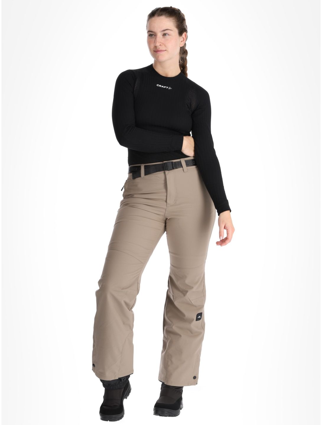 O'Neill, Star Slim Snow pantalones de esquí mujeres Concrete gris 