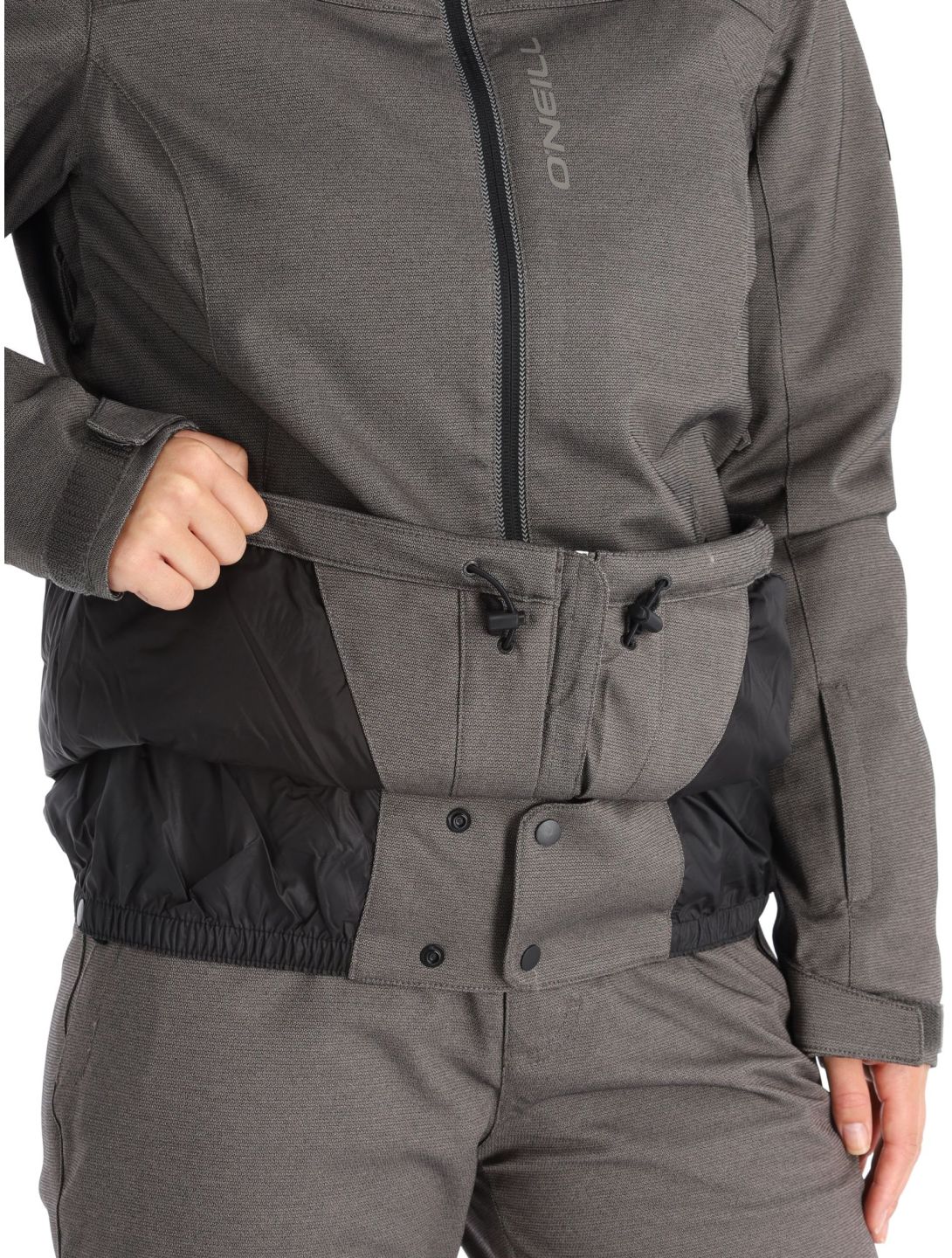 O'Neill, Stuvite chaqueta de esquí mujeres Raven gris 