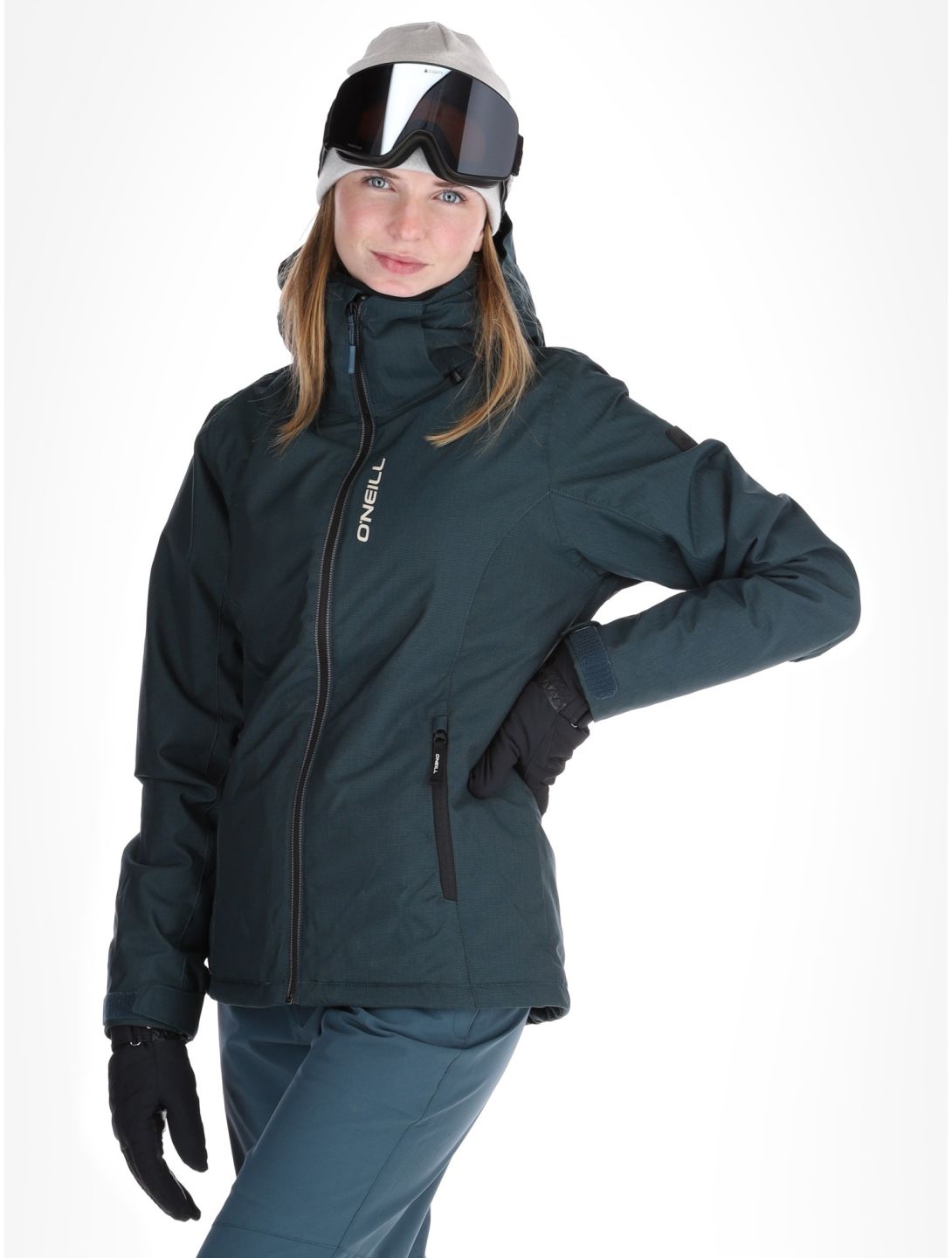 O'Neill, Stuvite Snow chaqueta de esquí mujeres Alma Steel azul 