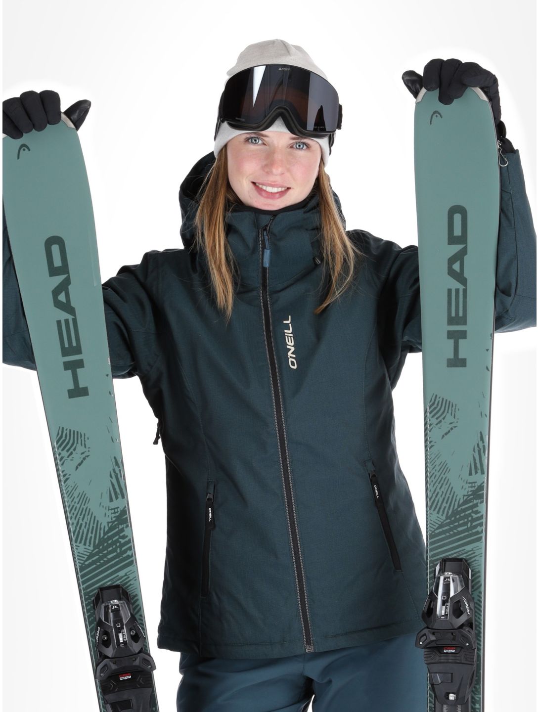 O'Neill, Stuvite Snow chaqueta de esquí mujeres Alma Steel azul 