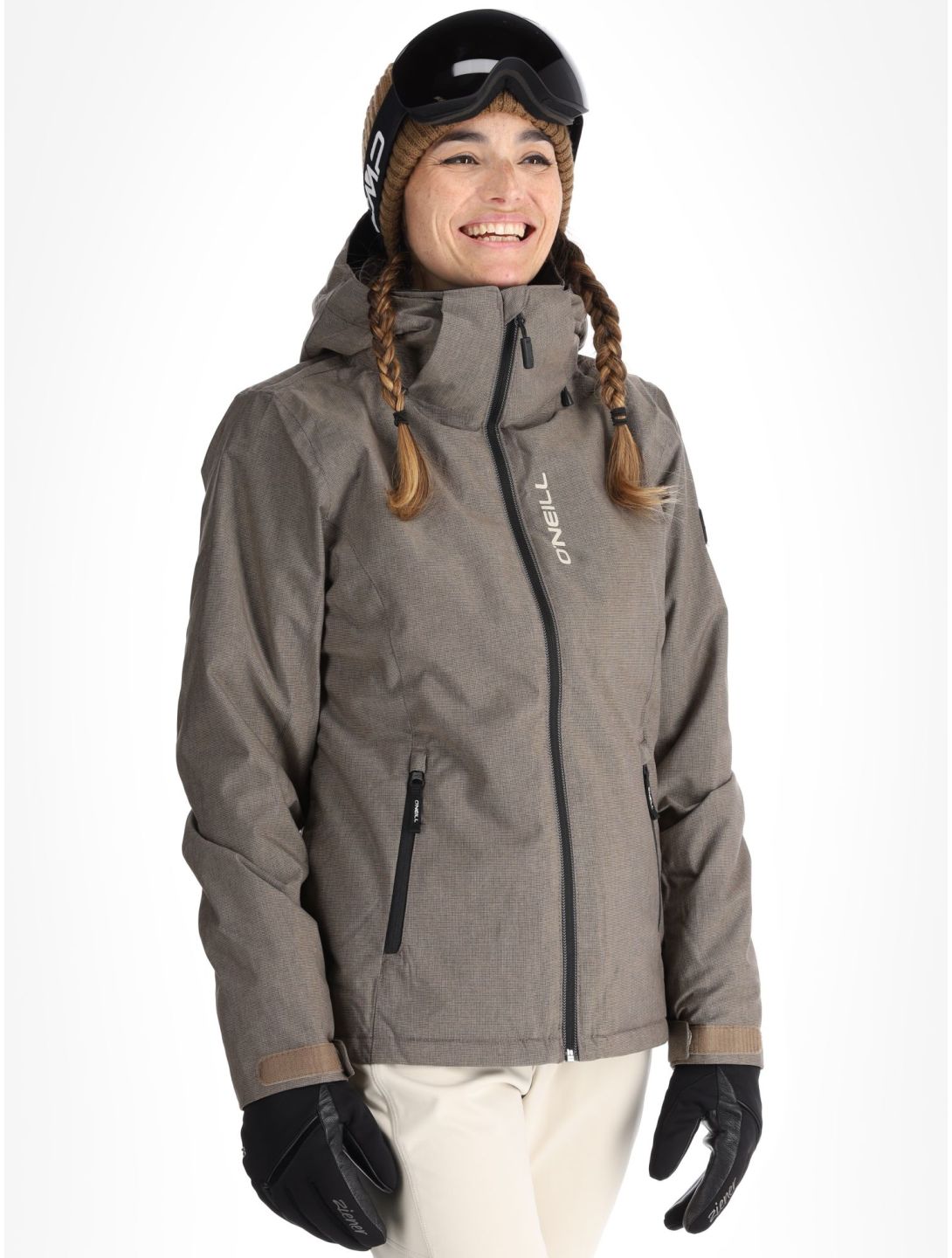 O'Neill, Stuvite Snow chaqueta de esquí mujeres Concrete gris 