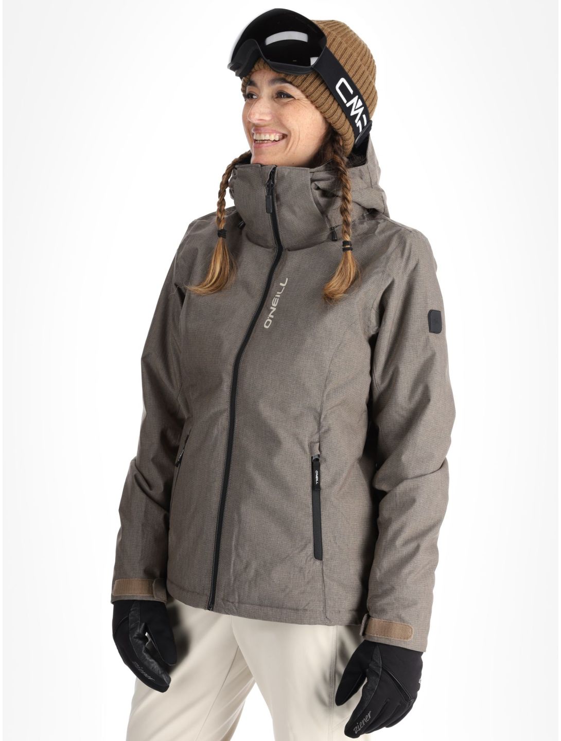 O'Neill, Stuvite Snow chaqueta de esquí mujeres Concrete gris 