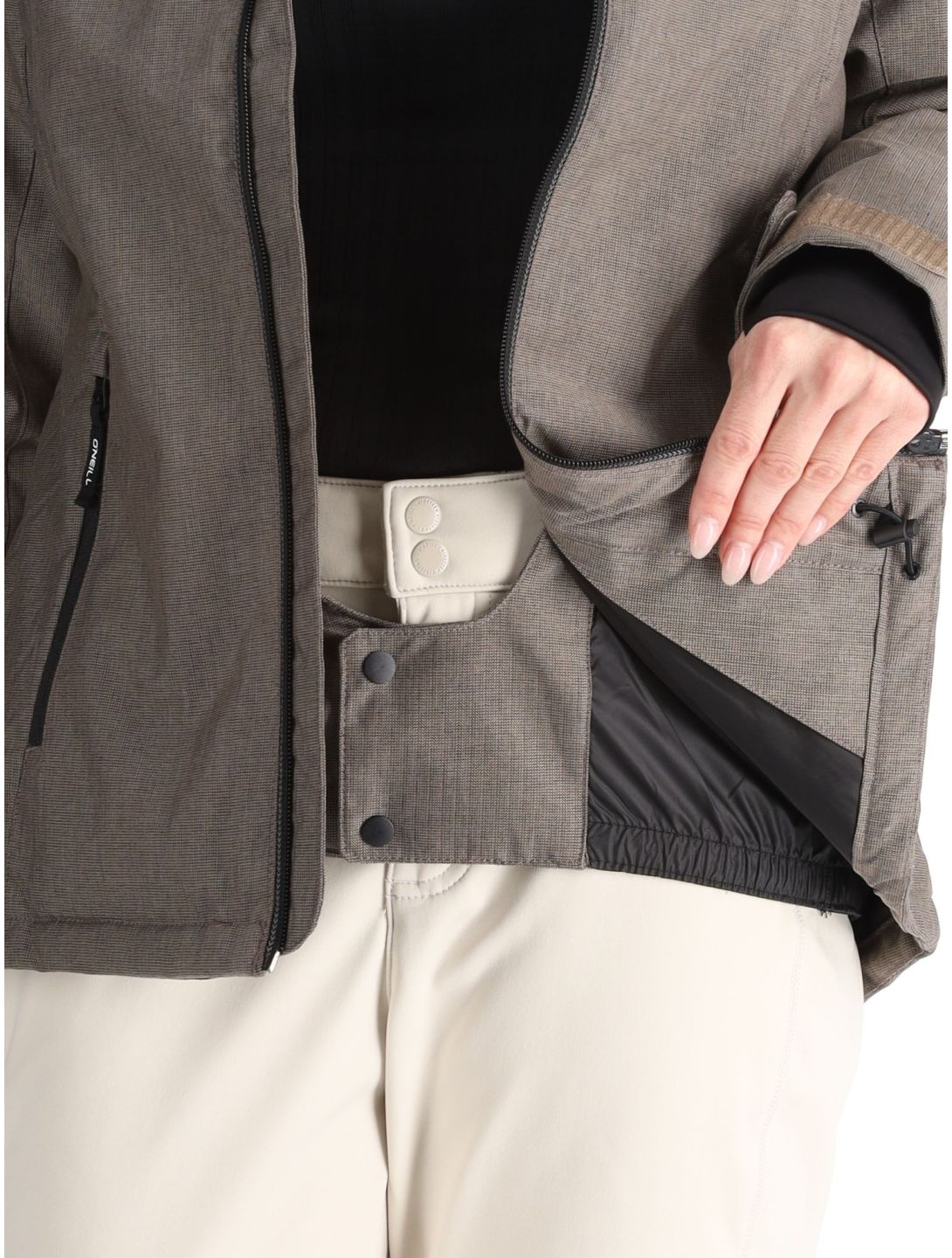 O'Neill, Stuvite Snow chaqueta de esquí mujeres Concrete gris 