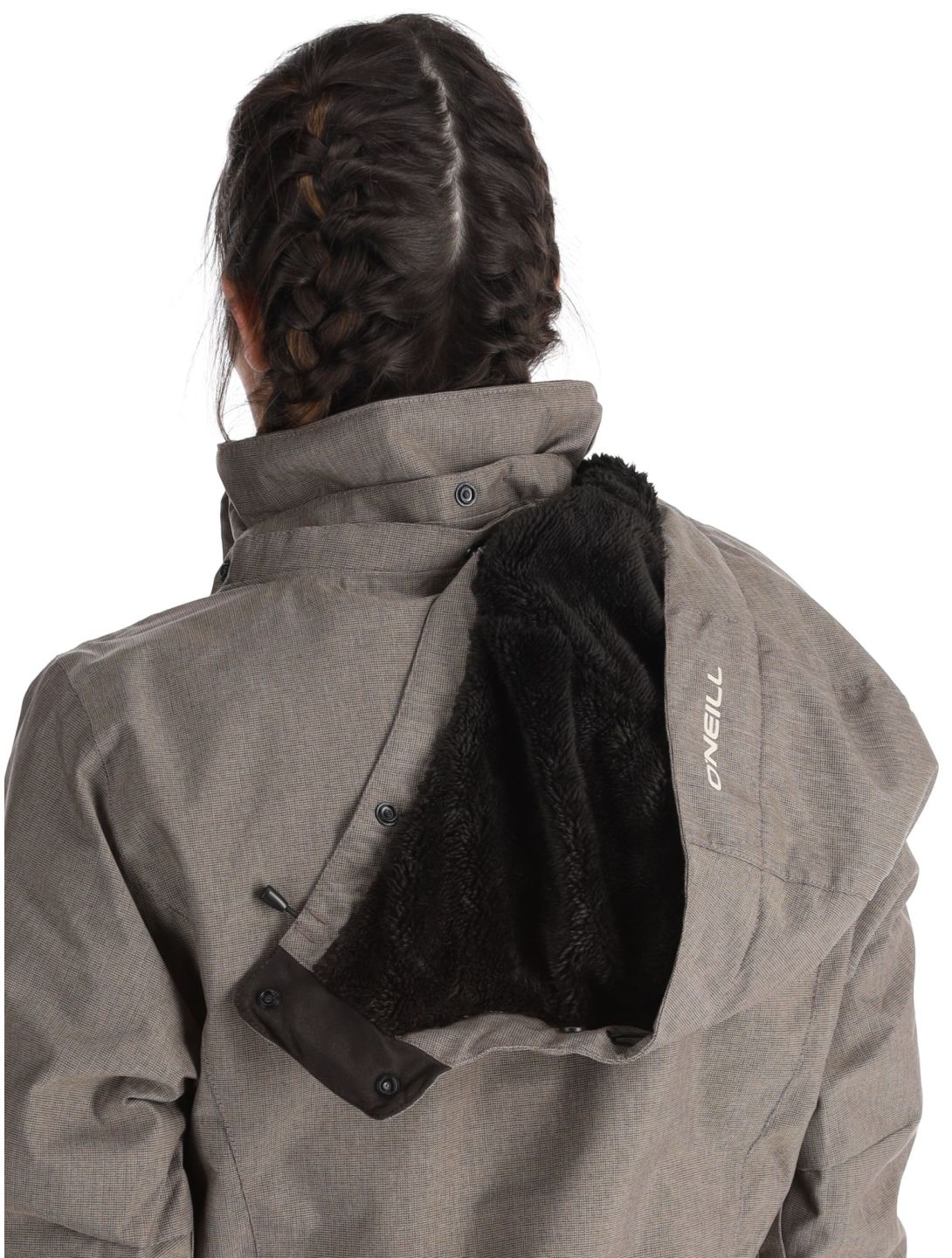 O'Neill, Stuvite Snow chaqueta de esquí mujeres Concrete gris 