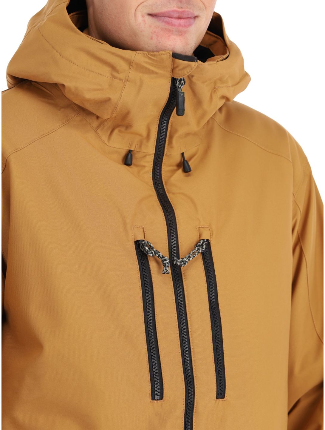 O'Neill, Texture chaqueta de esquí hombres Hiker Camo blanco, naranja 