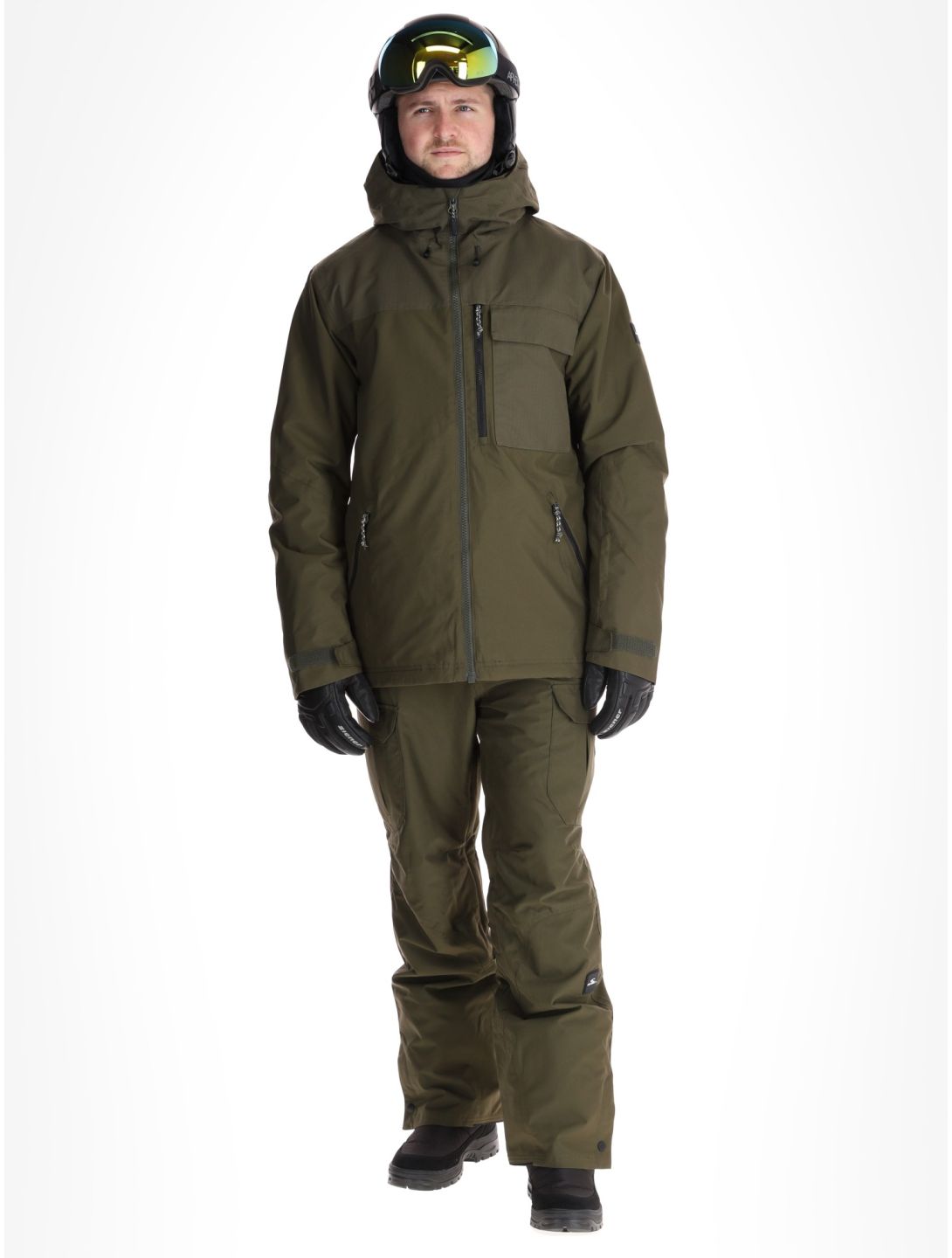 O'Neill, Utility Hybrid chaqueta de esquí hombres Forest Night verde 