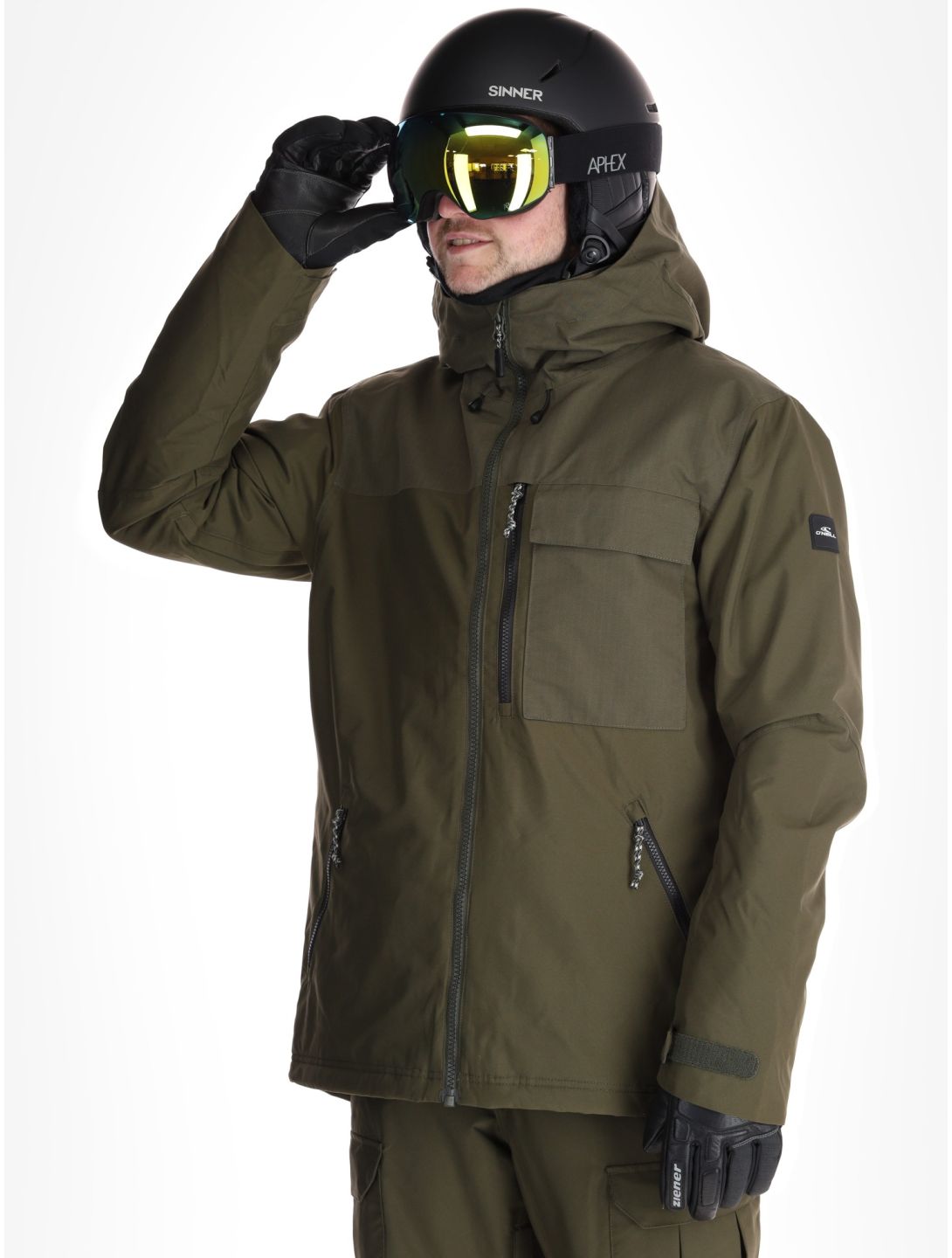 O'Neill, Utility Hybrid chaqueta de esquí hombres Forest Night verde 