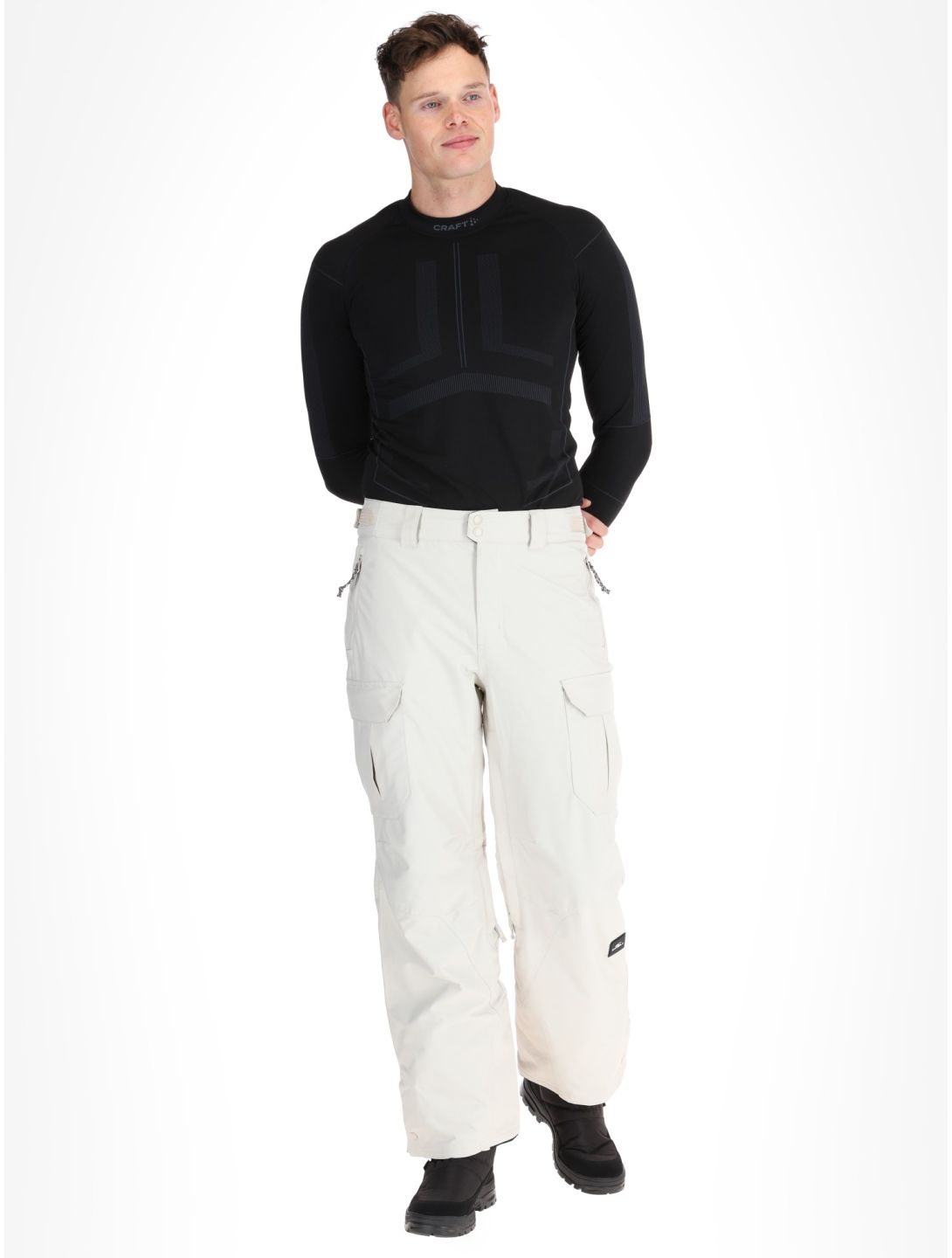 O'Neill, Utility Regular Snow pantalones de esquí hombres Atmosphere blanco 