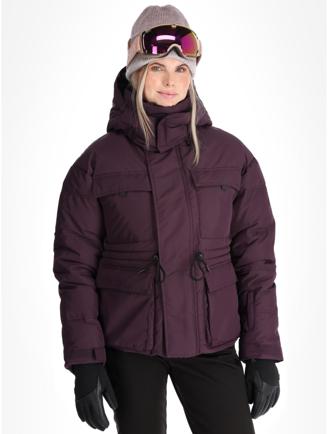 O'Neill, Z.E.N. Hybdrid chaqueta de esquí mujeres Aubergine púrpura 