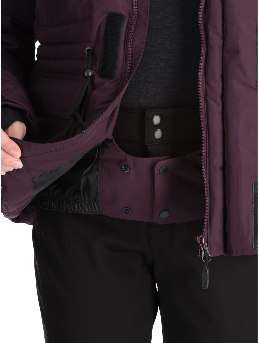 O'Neill, Z.E.N. Hybdrid chaqueta de esquí mujeres Aubergine púrpura 