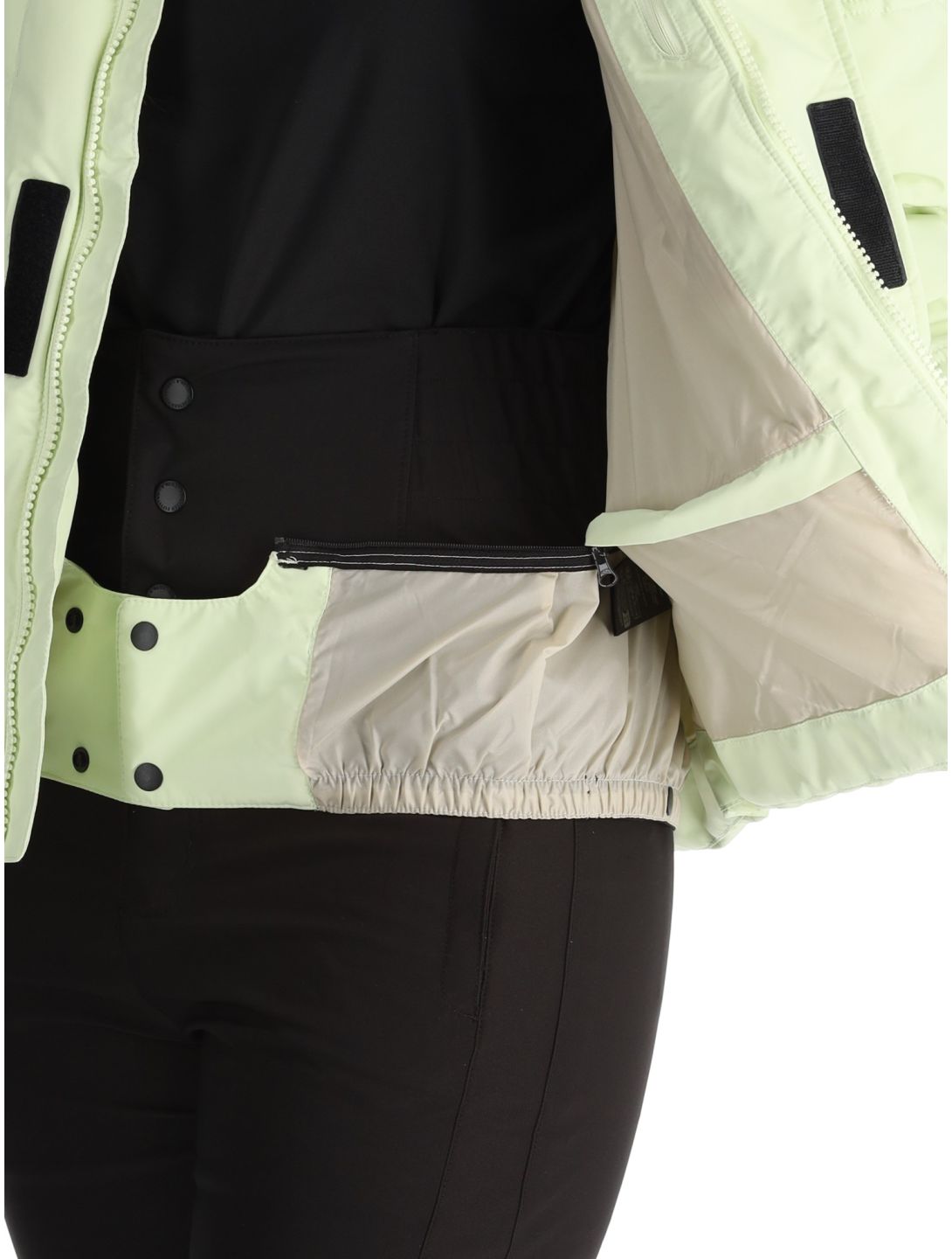 O'Neill, Z.E.N. Hybdrid chaqueta de esquí mujeres Lime Wash amarillo 