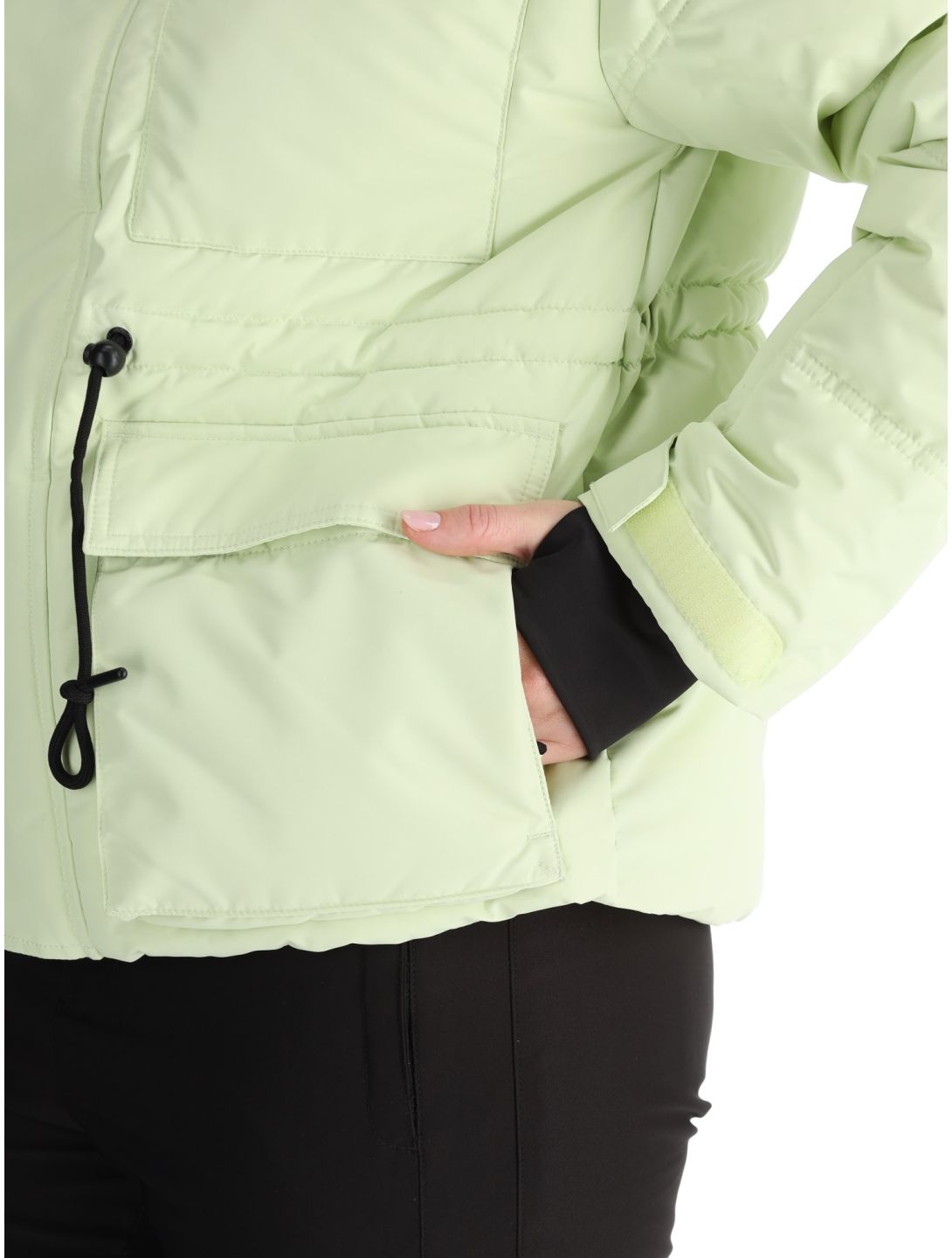 O'Neill, Z.E.N. Hybdrid chaqueta de esquí mujeres Lime Wash amarillo 