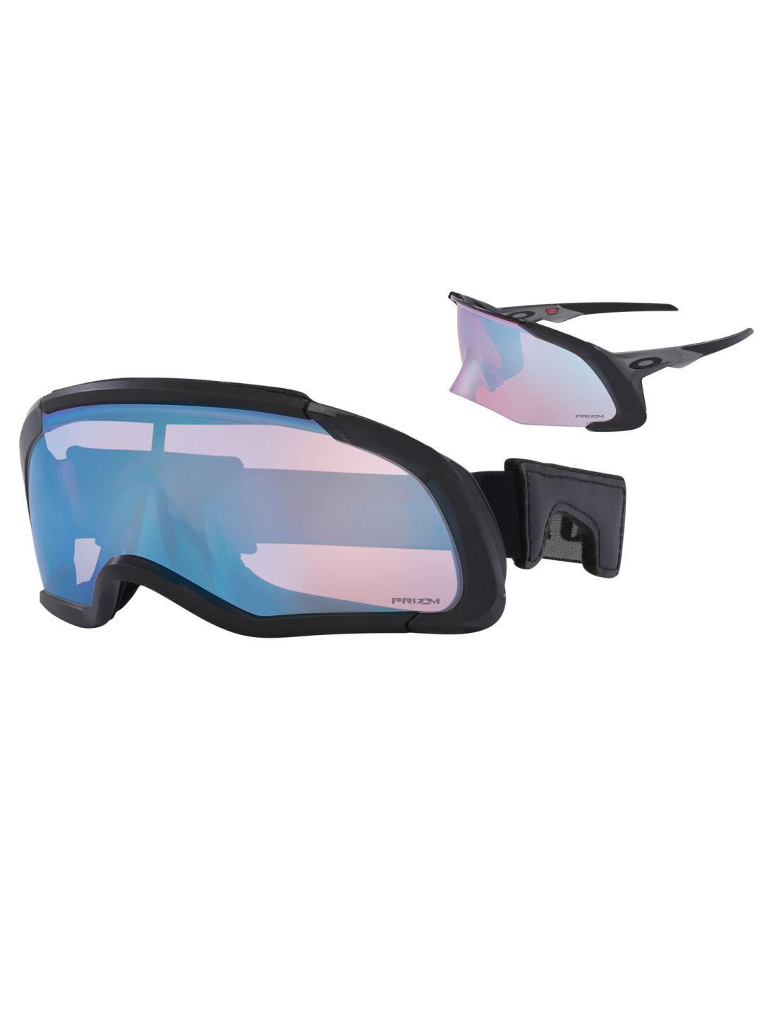 Oakley, Flex Scape gafas de sol unisex Matte Grey Smoke - Prizm Snow Sapphire Iridium gris 