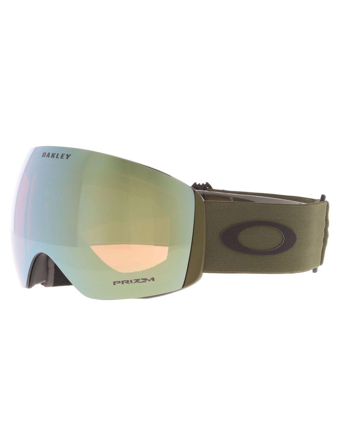 Oakley, Flight Deck L gafas de esquí unisex Matte New Dark Brush - Prizm Sage Gold Iridium verde 