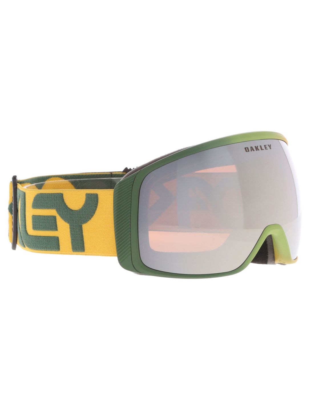 Oakley, Flight Tracker L gafas de esquí unisex B1B Hunter Green Gold - Prizm Black Iridium Goud, verde 