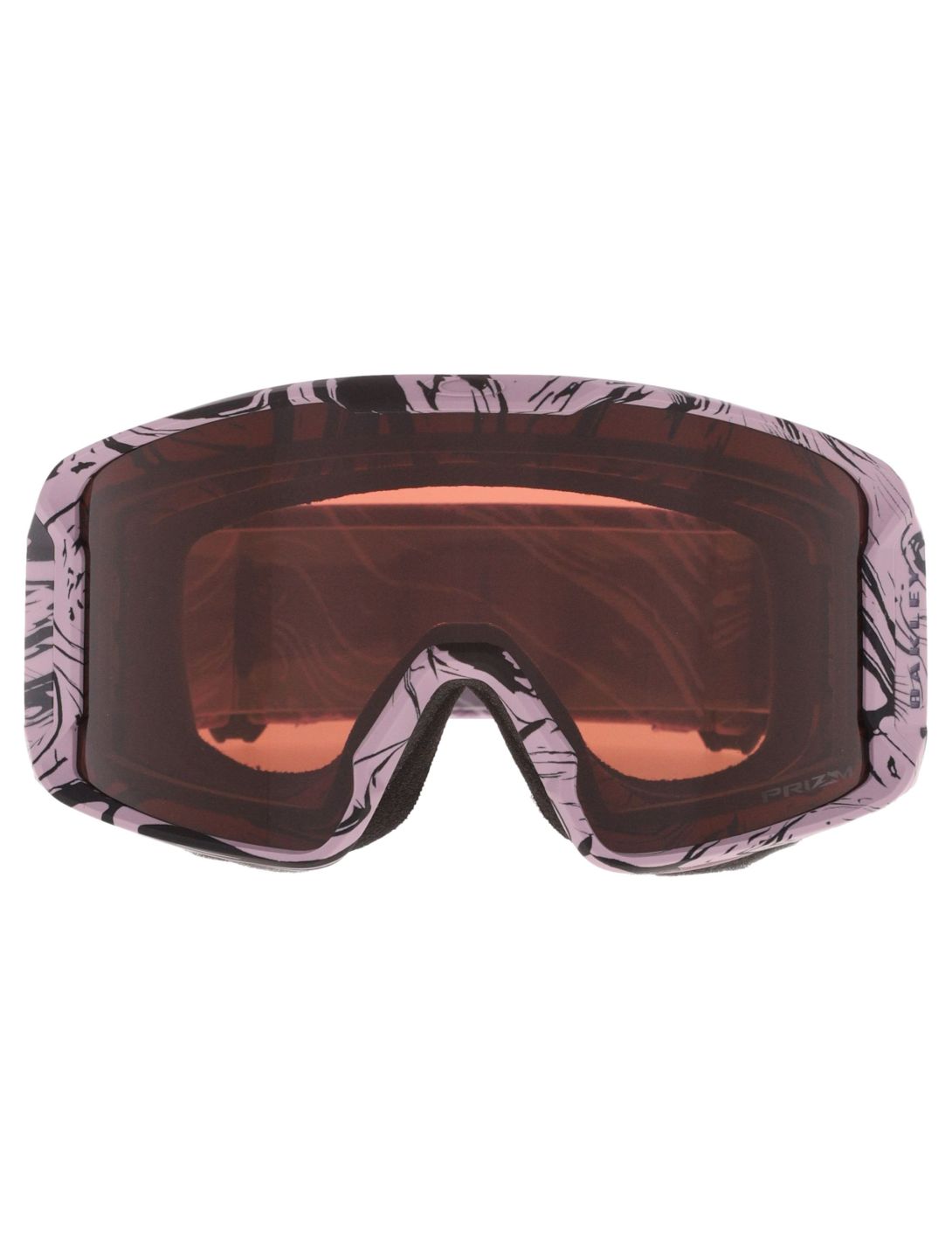 Oakley, Line Miner L gafas de esquí unisex Toadstool Swirl - Prizm Snow Garnet rosa 