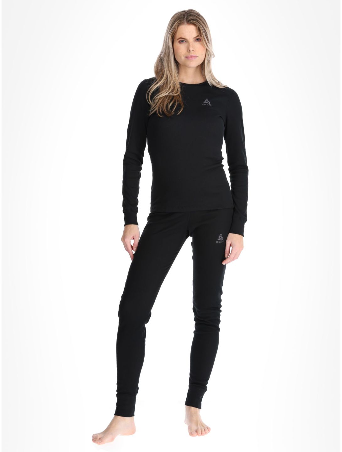 Odlo, Active Warm Eco camisa termoactiva mujeres Black negro 