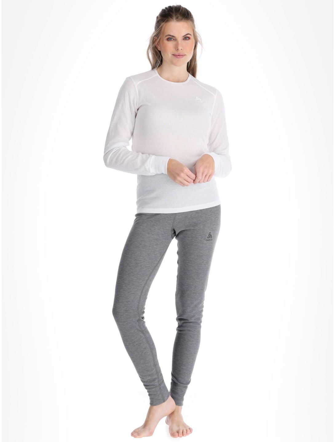 Odlo, Active Warm Eco camisa termoactiva mujeres White blanco 