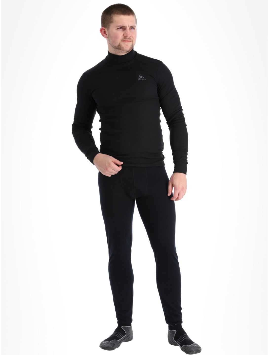 Odlo, Active Warm Eco camisa termoactiva hombres Black negro 