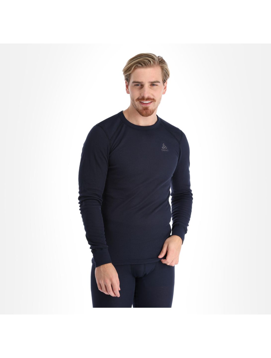 Odlo, Active Warm Eco camisa termoactiva hombres dark sapphire azul 