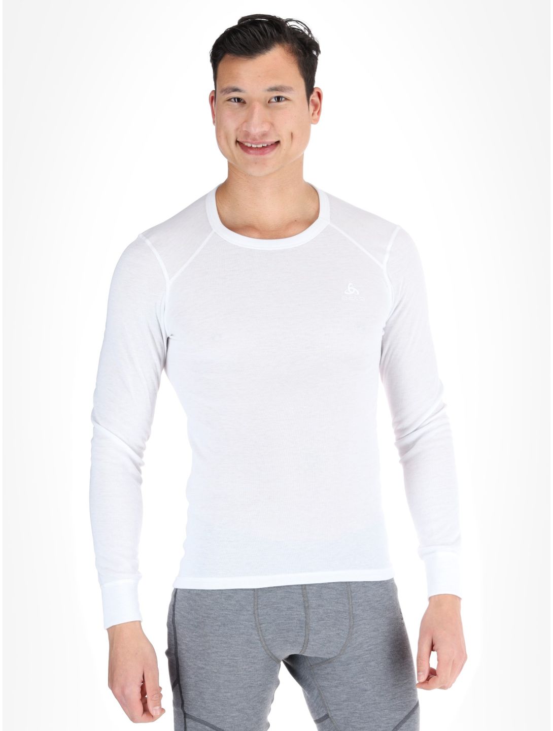 Odlo, Active Warm Eco camisa termoactiva hombres White blanco 