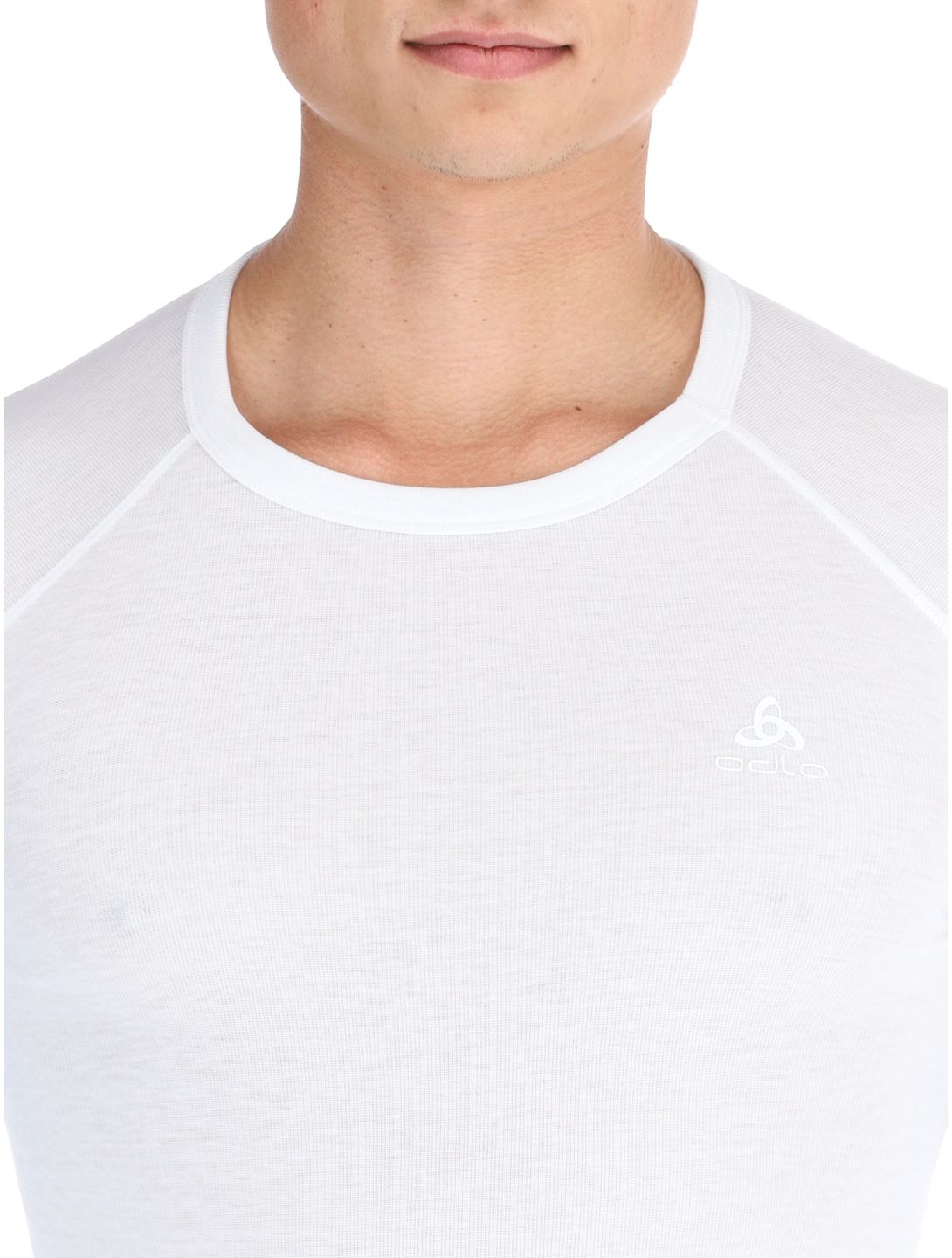 Odlo, Active Warm Eco camisa termoactiva hombres White blanco 