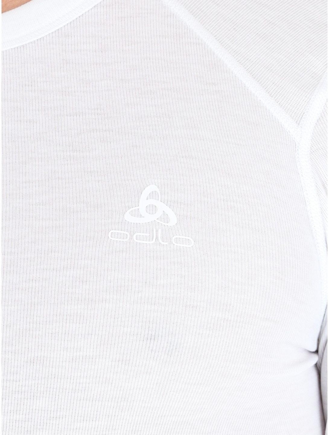 Odlo, Active Warm Eco camisa termoactiva hombres White blanco 