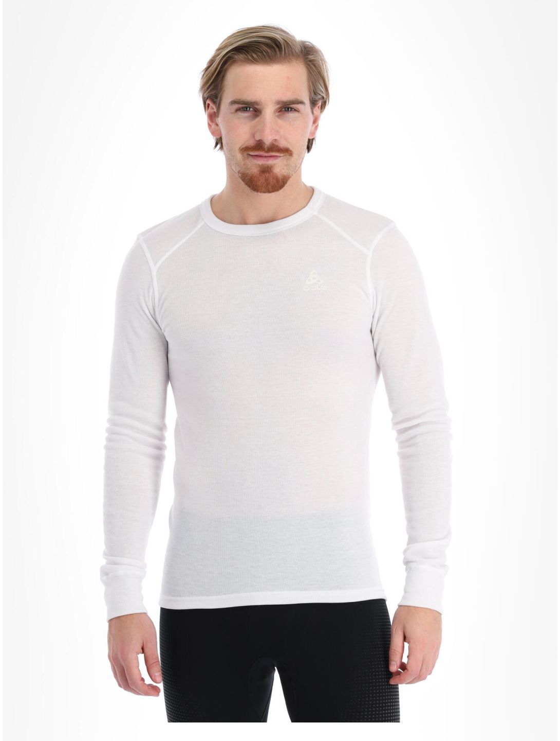 Odlo, Active Warm Eco camisa termoactiva hombres White blanco 