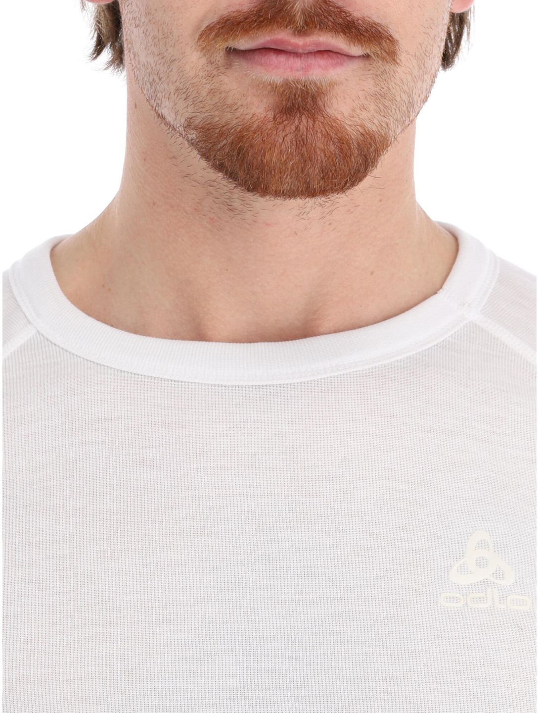 Odlo, Active Warm Eco camisa termoactiva hombres White blanco 