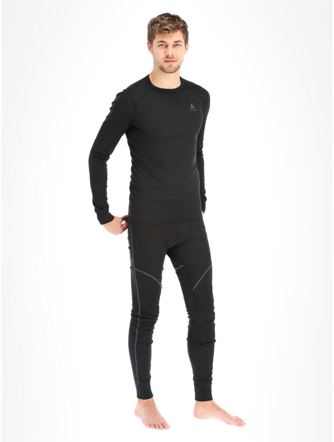 Odlo, Active Warm Eco camisa termoactiva hombres Black negro 