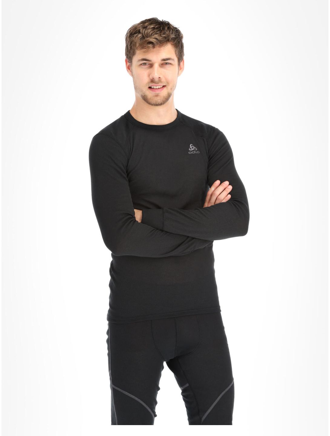 Odlo, Active Warm Eco camisa termoactiva hombres Black negro 