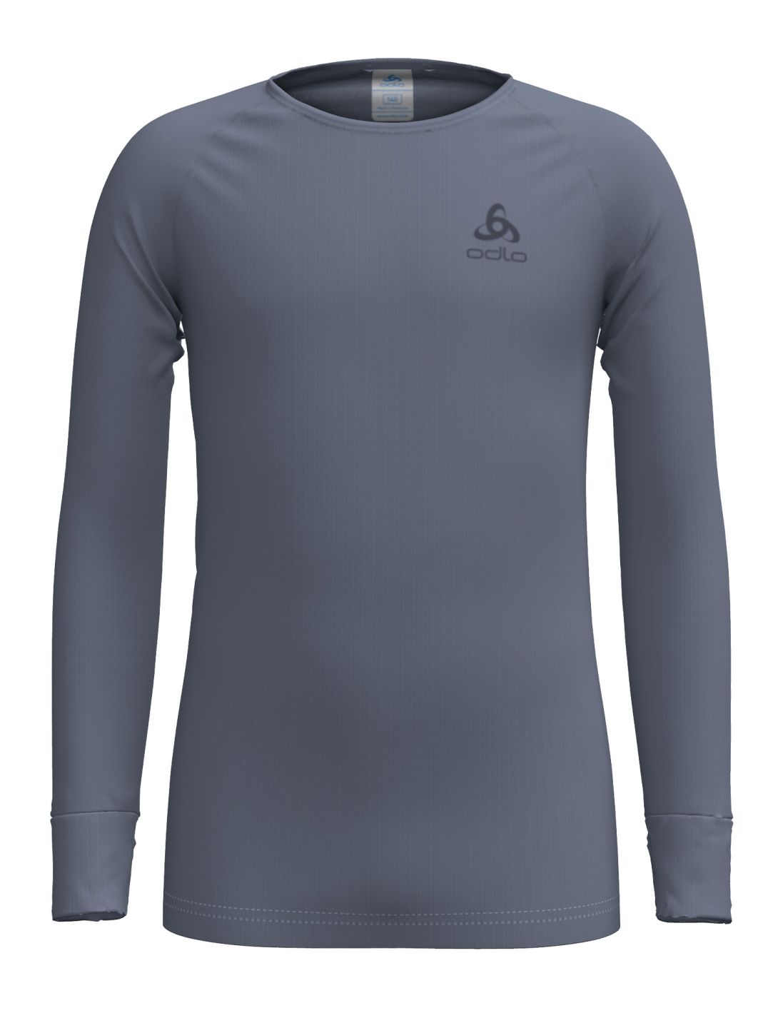 Odlo, Active Warm Eco camisa termoactiva niños Folkstone Gray gris 