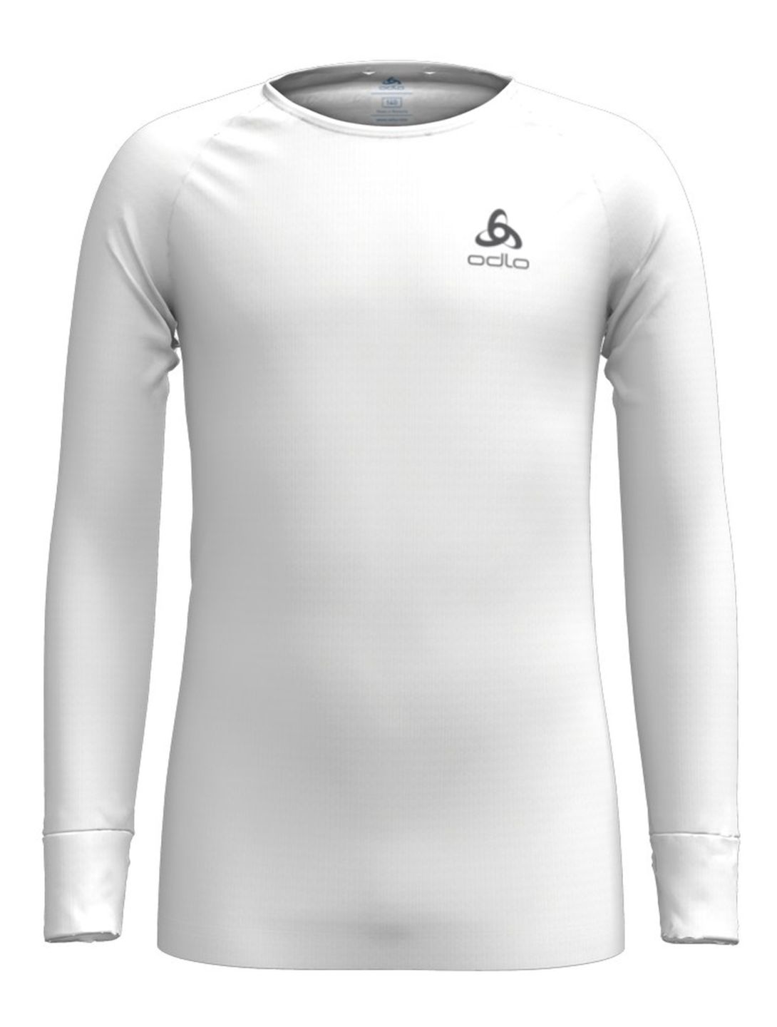 Odlo, Active Warm Eco camisa termoactiva niños White blanco 