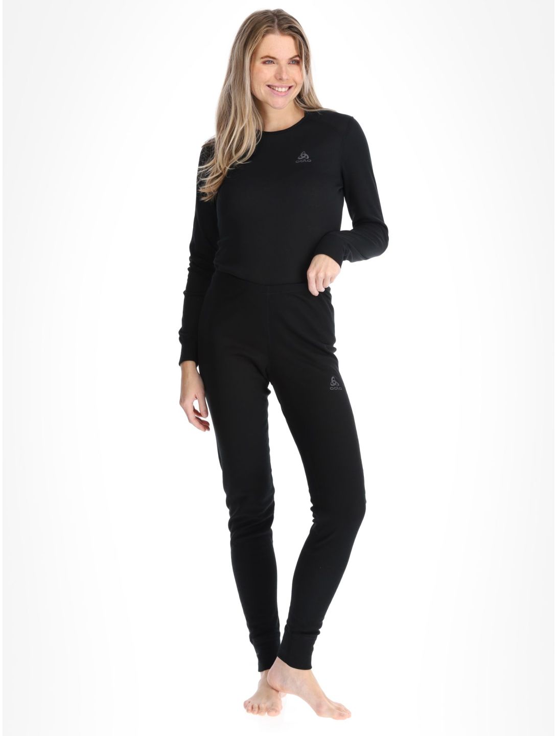 Odlo, Active Warm Eco pantalón termoactivo mujeres Black negro 