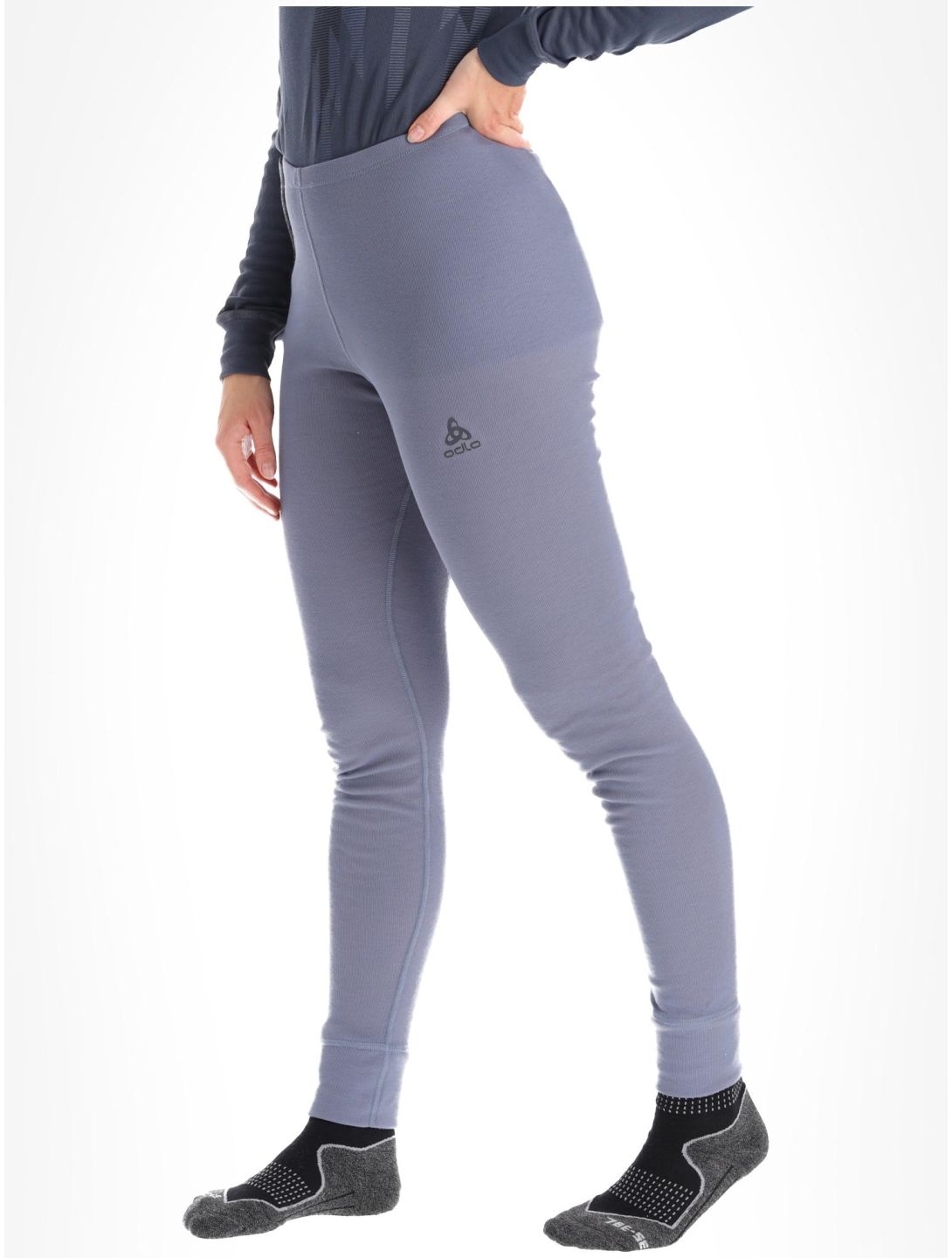 Odlo, Active Warm Eco pantalón termoactivo mujeres Folkstone Gray gris 