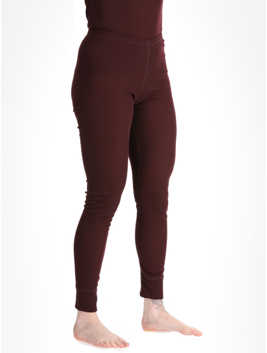 Odlo, Active Warm Eco pantalón termoactivo mujeres Fudge púrpura 