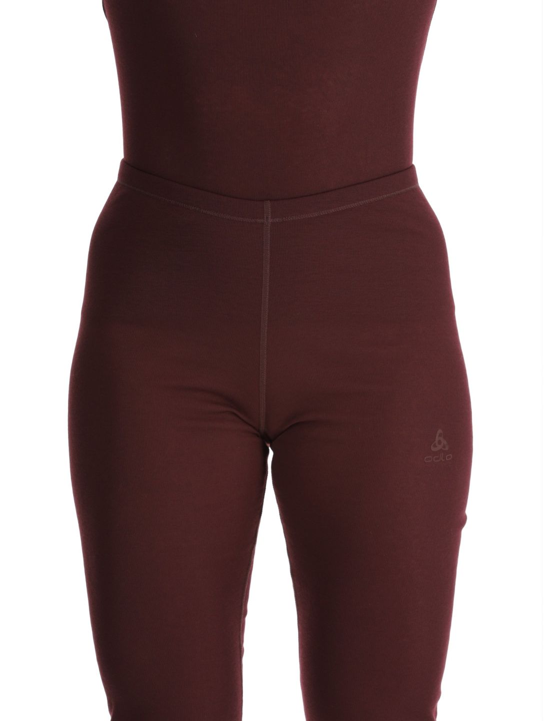 Odlo, Active Warm Eco pantalón termoactivo mujeres Fudge púrpura 