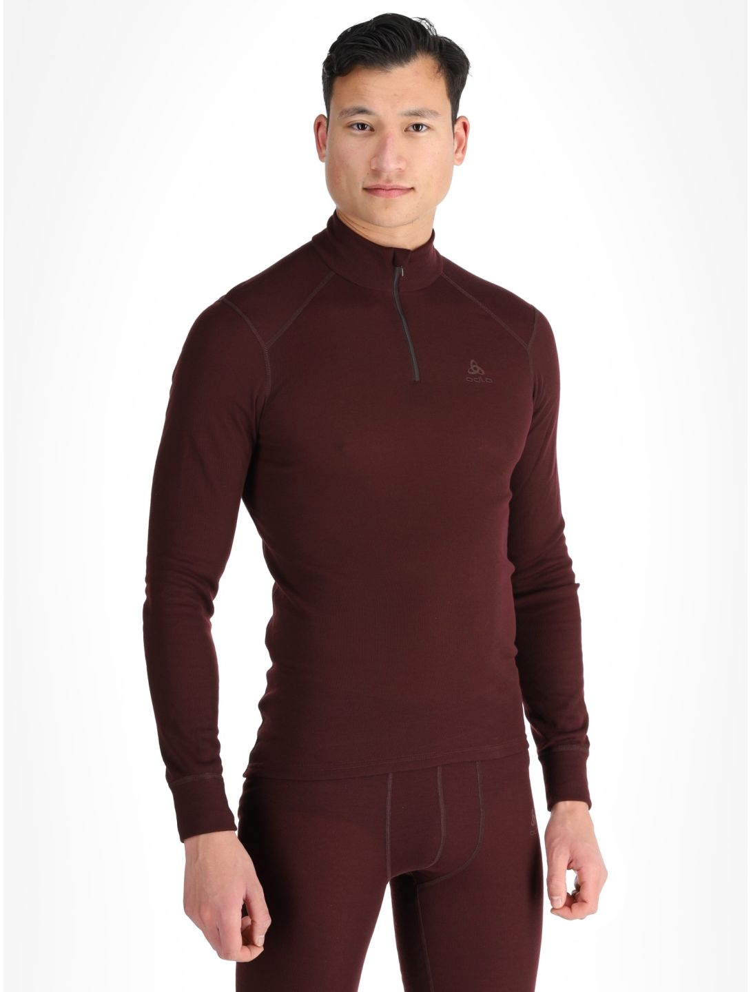 Odlo, Active Warm Eco jersey hombres Fudge púrpura 