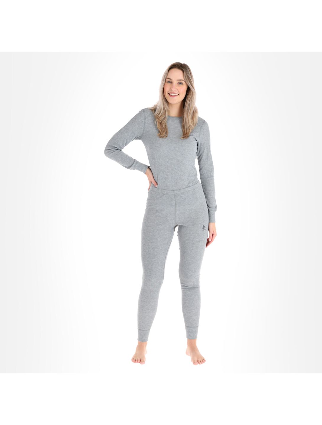 Odlo, Active Warm Eco pantalón termoactivo mujeres melange gris