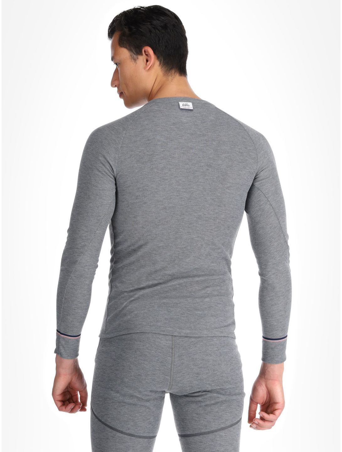 Odlo, Active Warm Originals camisa termoactiva hombres Odlo Steel Grey Melange gris 